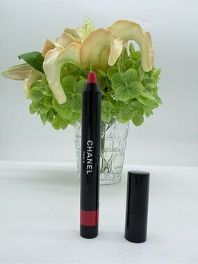CHANEL Le Rouge Crayon de Couleur N°.4 Rouge Corail  0.04 oz / 1.51g